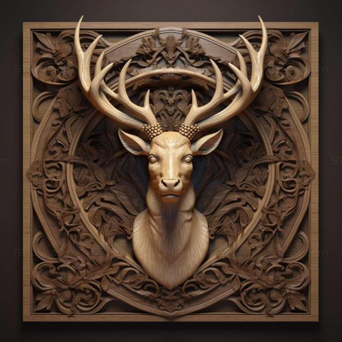 Games (The Deer God 2, GAMES_22158) 3D models for cnc